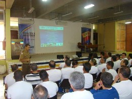 15Âª RPM - Coronel Corregedor da PM realiza palestra para militares