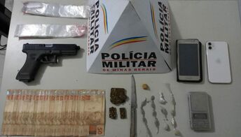 Pouso Alegre – Polícia Militar prendeu homem envolvido com o crime de Tráfico de Drogas                                                                                                              