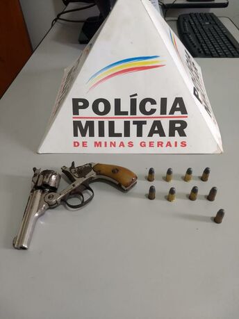 São Gonçalo do Sapucaí – Polícia Militar prendeu homem por ameaças com uso de arma de fogo                                                                                                        
