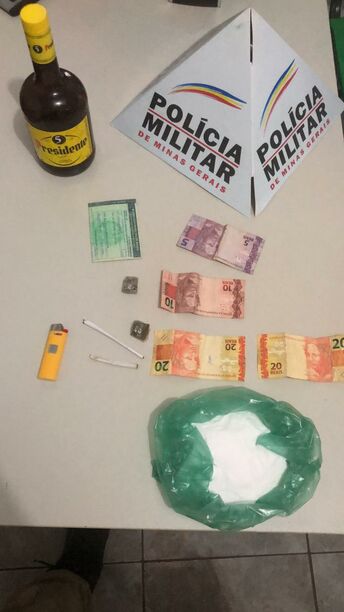 Romaria - Polícia Militar prende autor por tráfico de drogas                                                                                                                                          