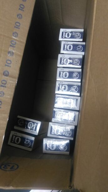 Patrocínio – Polícia Militar apreende 38 caixas com cigarros sem comprovação de origem 