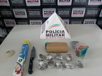 Patrocínio - Polícia Militar apreende dois menores infratores por tráfico de drogas 