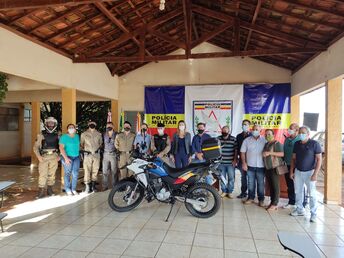46º BPM recebe viaturas de duas rodas para policiamento das cidades de Monte Carmelo e Coromandel 