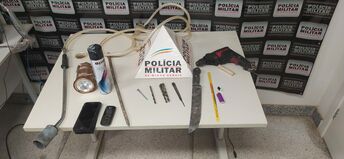 Patrocínio - Polícia Militar frustra ação criminosa e prende dois autores que tentavam furtar joalheria 
