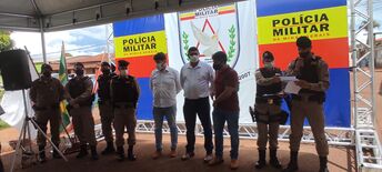 46º BPM recebe viatura de quatro rodas para policiamento em Iraí de Minas 