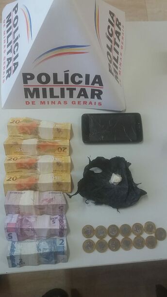 Coromandel – Polícia Militar prende autor por tráfico de drogas 