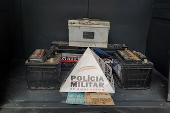 Carmo do Cajuru – Polícia Militar prende autores de furto e receptação e recupera materiais da vítima                                                                                              
