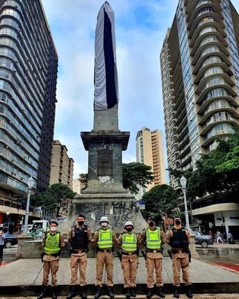 Polícia Militar faz balanço positivo do evento de comemoração do título do Atlético                                                                                                               