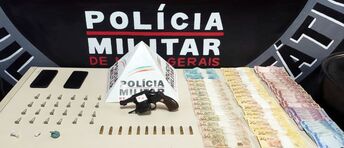 Ouro Preto – PM prende quatro homens com dinheiro, drogas e munições no bairro Bauxita                                                                                                               